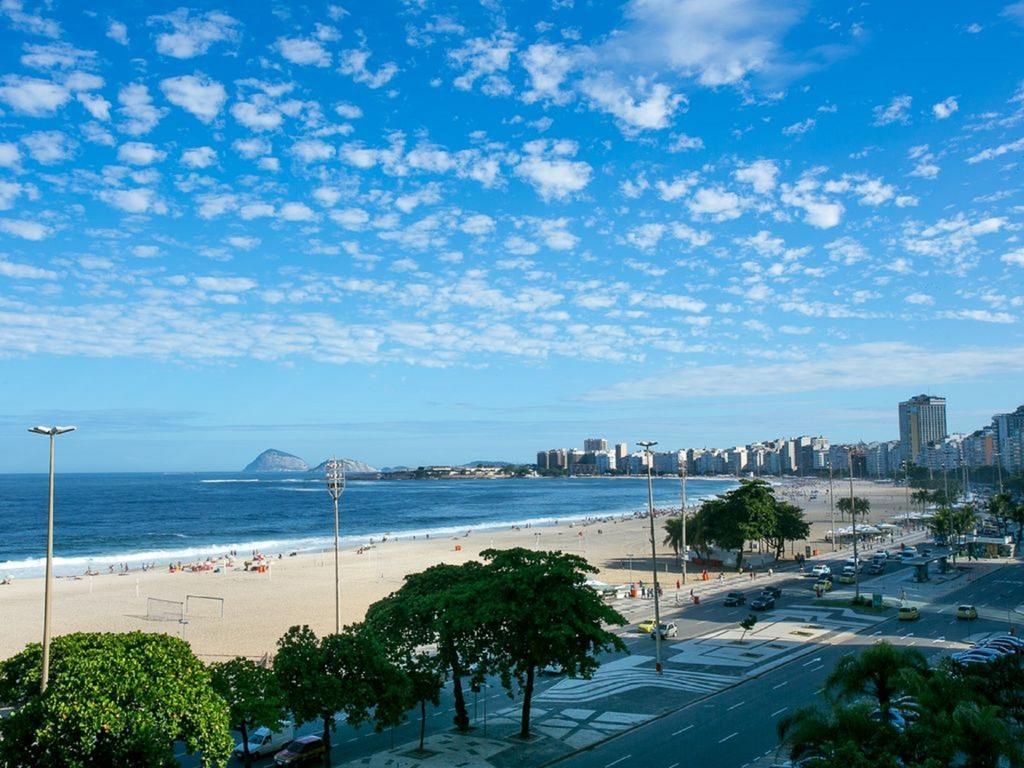 Deslumbrante Vista Para A Praia De Copacabana. Rio de Janeiro Exterior foto